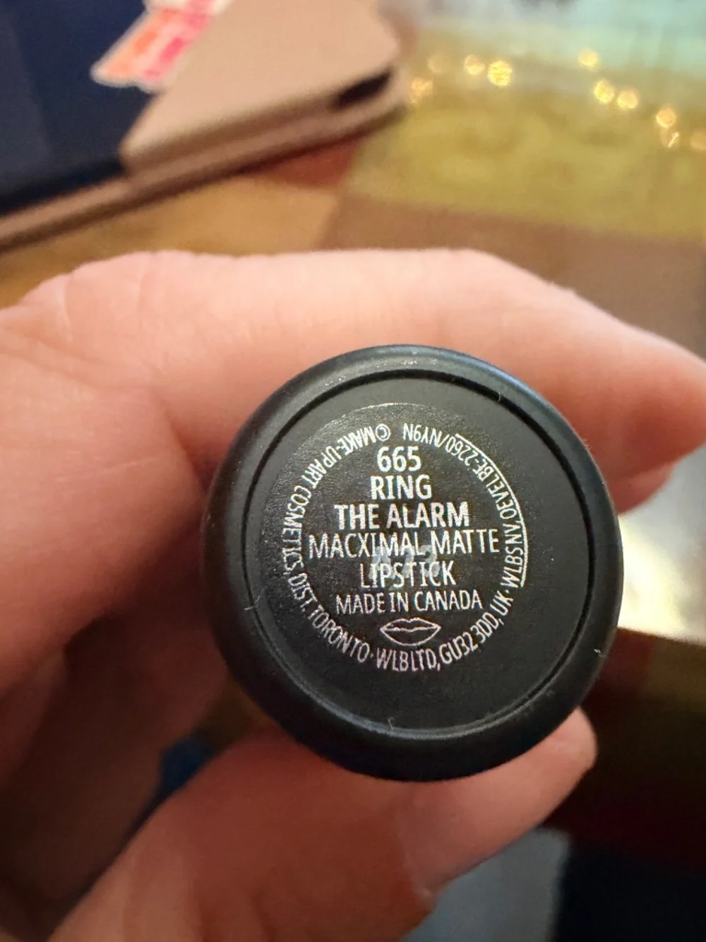 MAC Silky Matte Lipstick #665 Ring the Alarm